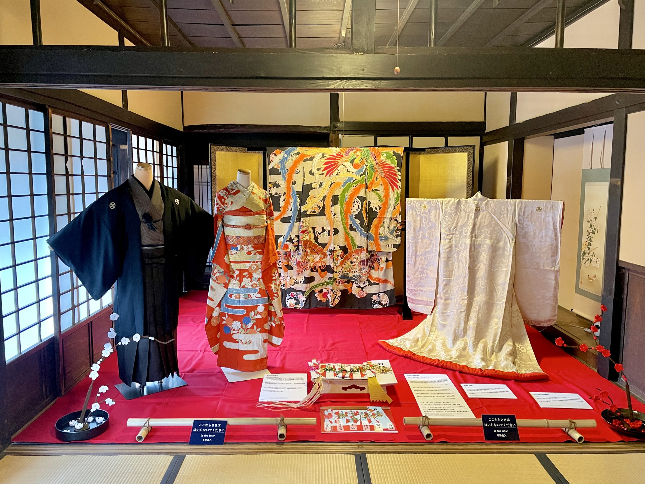 昔の暮らし展示　ハレの日展