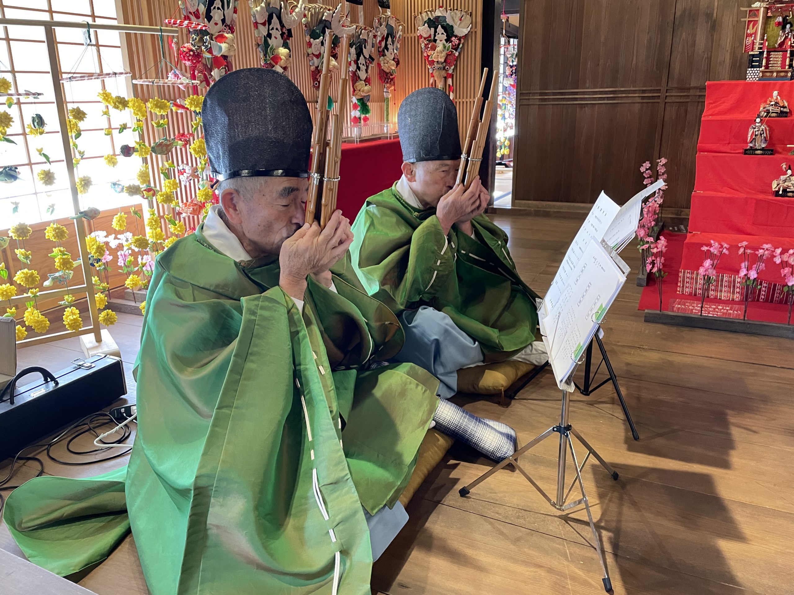岩崎雅楽会コンサート